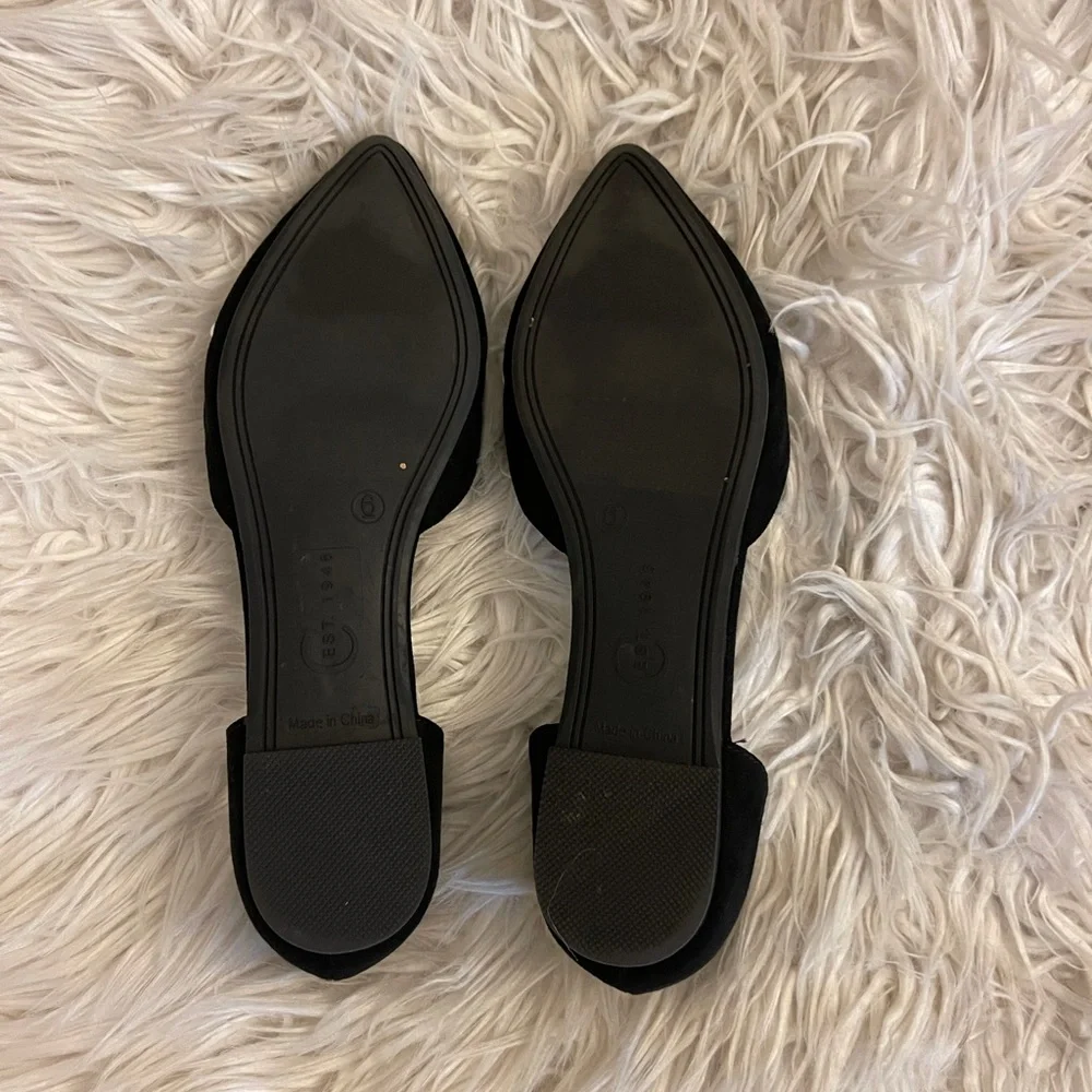 Black pearl | D’Orsay | Flats - Picture 5 of 12